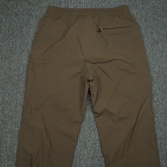 Cabelas Pants Mens Extra Large Brown Lined Nylon GTX Waterproof Hiking Outdoors - Picture 5 of 12